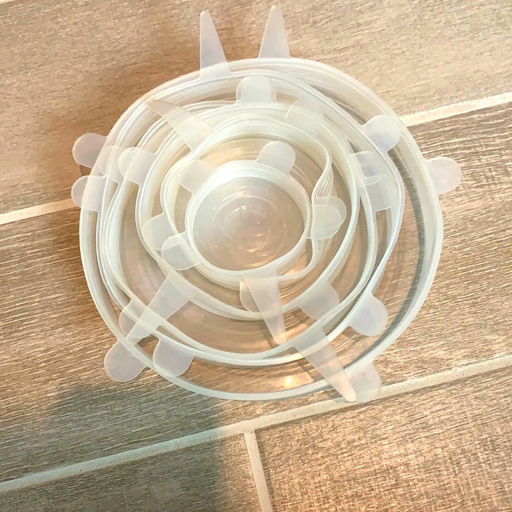 Silicone Bowl Cover Set of 6